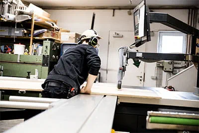 In der Werkstatt von Werkkollektiv.